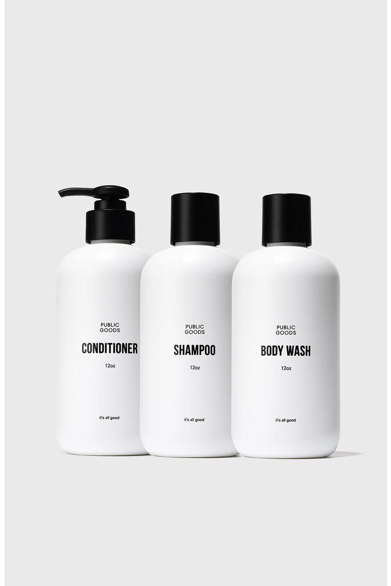 Shower Essentials Set, Main, color, White