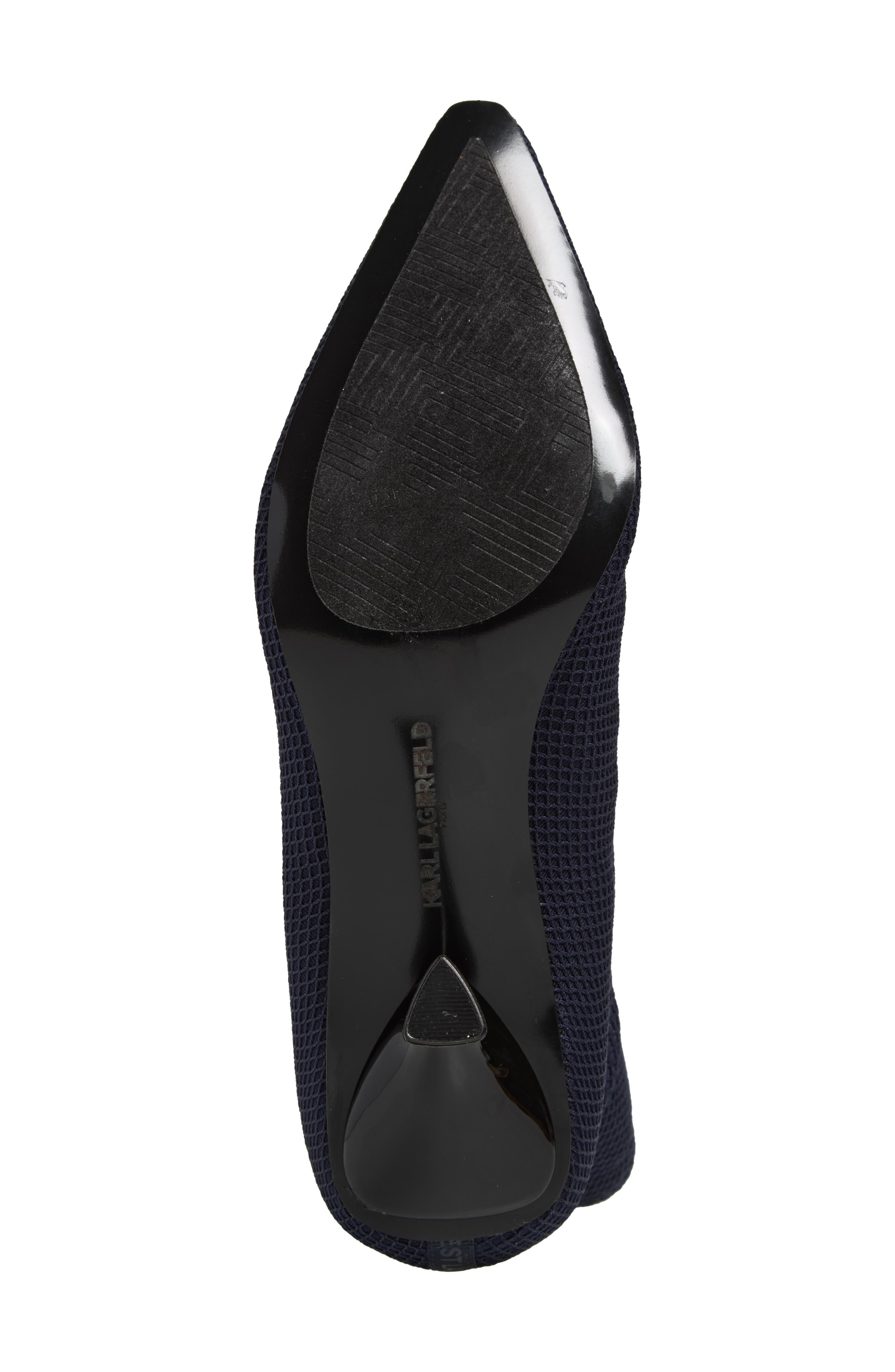 Kelsa Pointed Toe Bootie, Alternate, color, NAVY