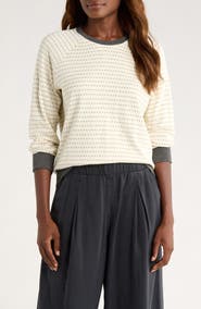Marine Layer Reversible Raglan Sleeve Top