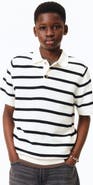H&M Waffle-knit Polo Shirt