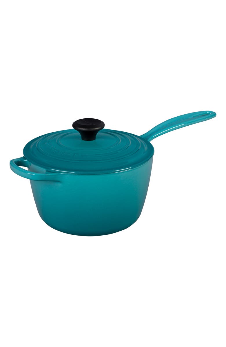 Le Creuset Signature 2 1/4-Quart Cast Iron Saucepan, Alternate, color,