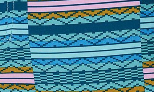 Saxx Betawave 2n1 7-inch Board Shorts In Asher Stripe- Sea Foam