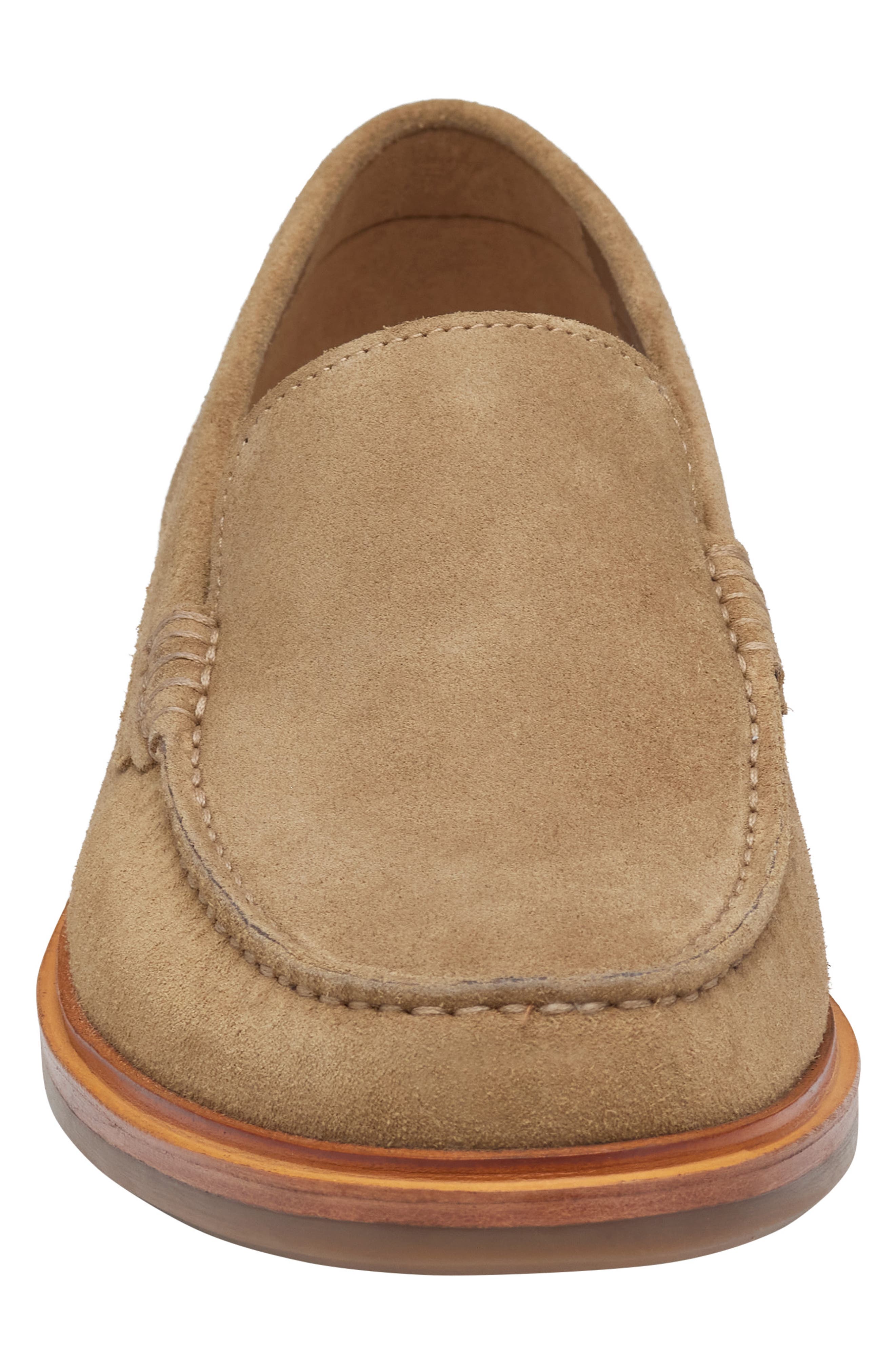 Johnston & Murphy Lyles Suede Loafer, Alternate, color, 