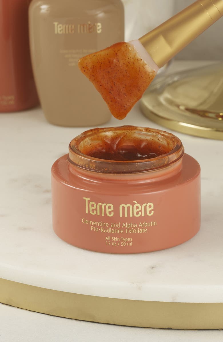 TERRE MERE Clementine and Alpha Arbutin Pro-Radiance Exfoliate, Alternate, color, 