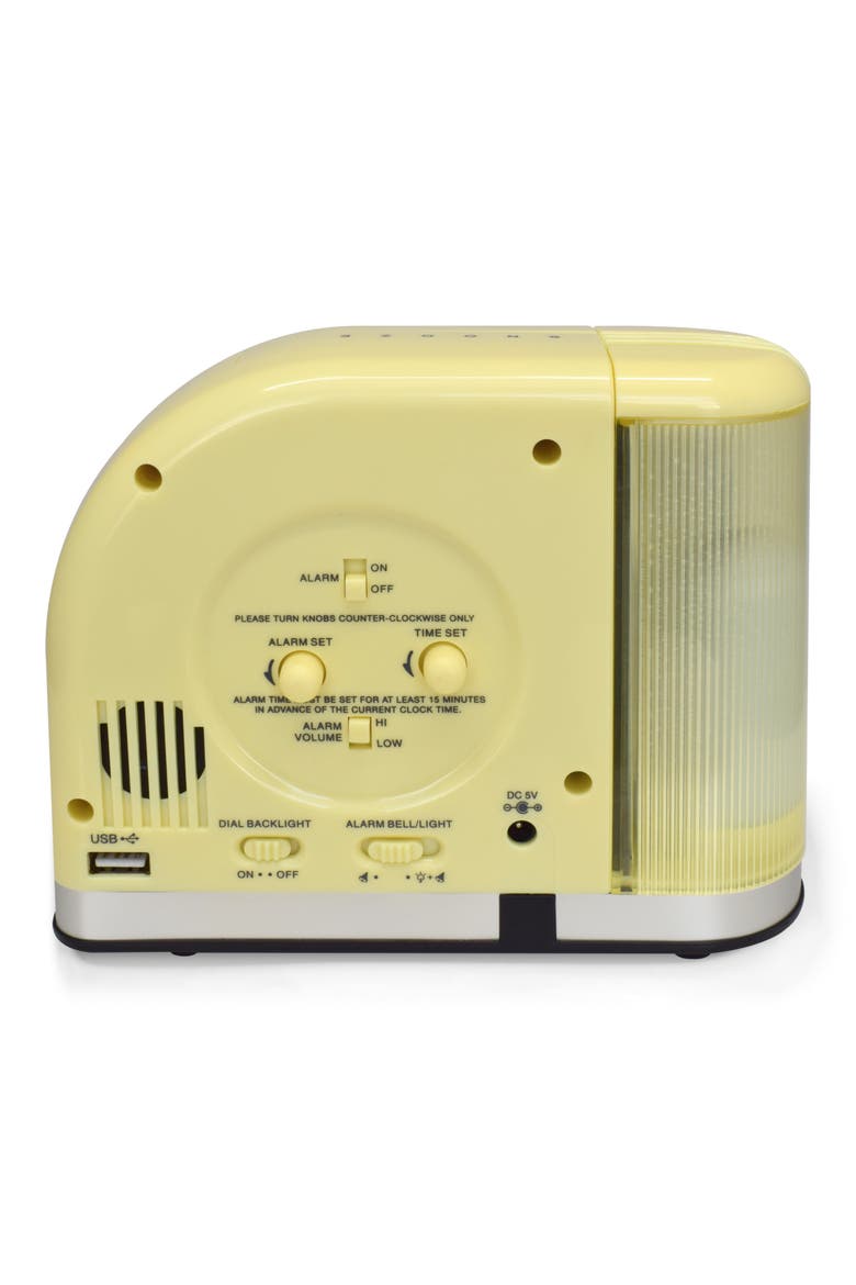 Big Ben Moonbeam Alarm, Alternate, color, YELLOW