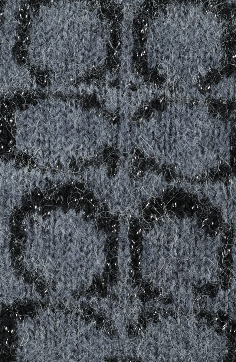 COACH Signature C Logo Metallic Wool Blend Headband, Alternate, color,