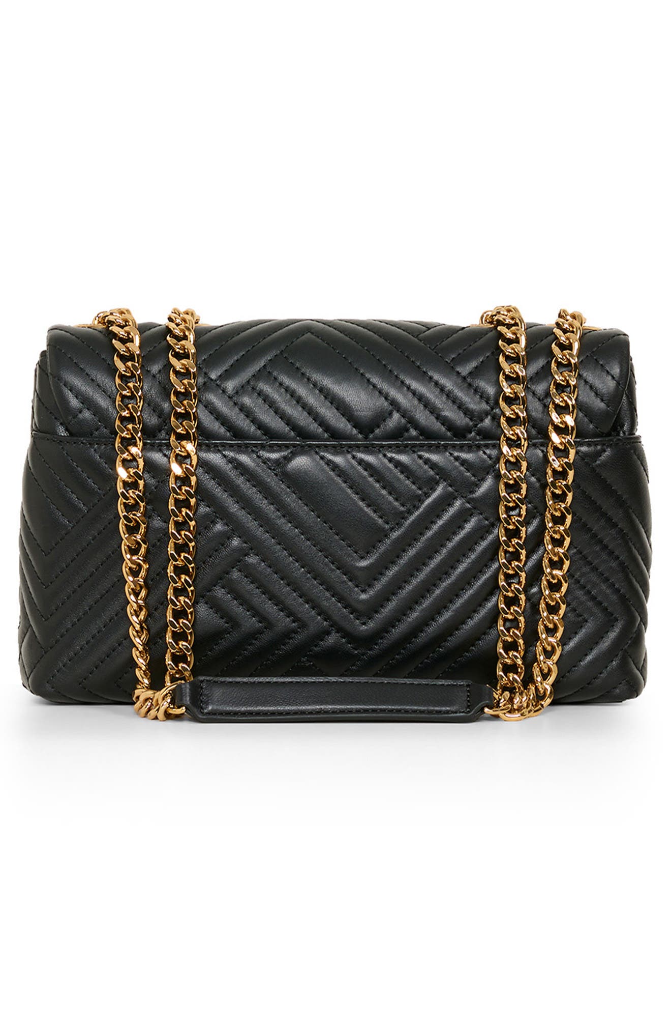 KARL LAGERFELD PARIS Lafayette Geo Quilted Shoulder Bag, Alternate, color, 