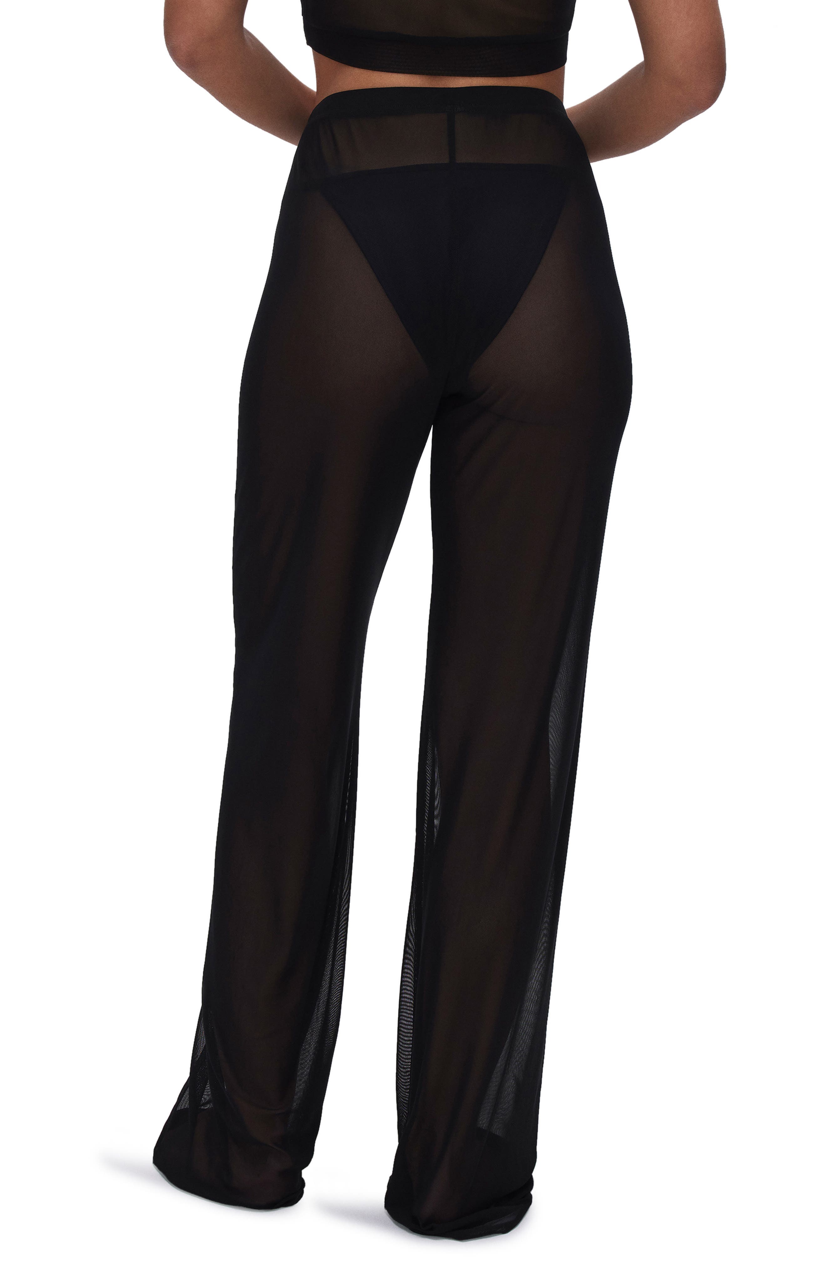 Mesh Wide Leg Pant - image 2