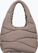 GOT BAG Wavy Puffer Recycled Nylon Shoulder Bag