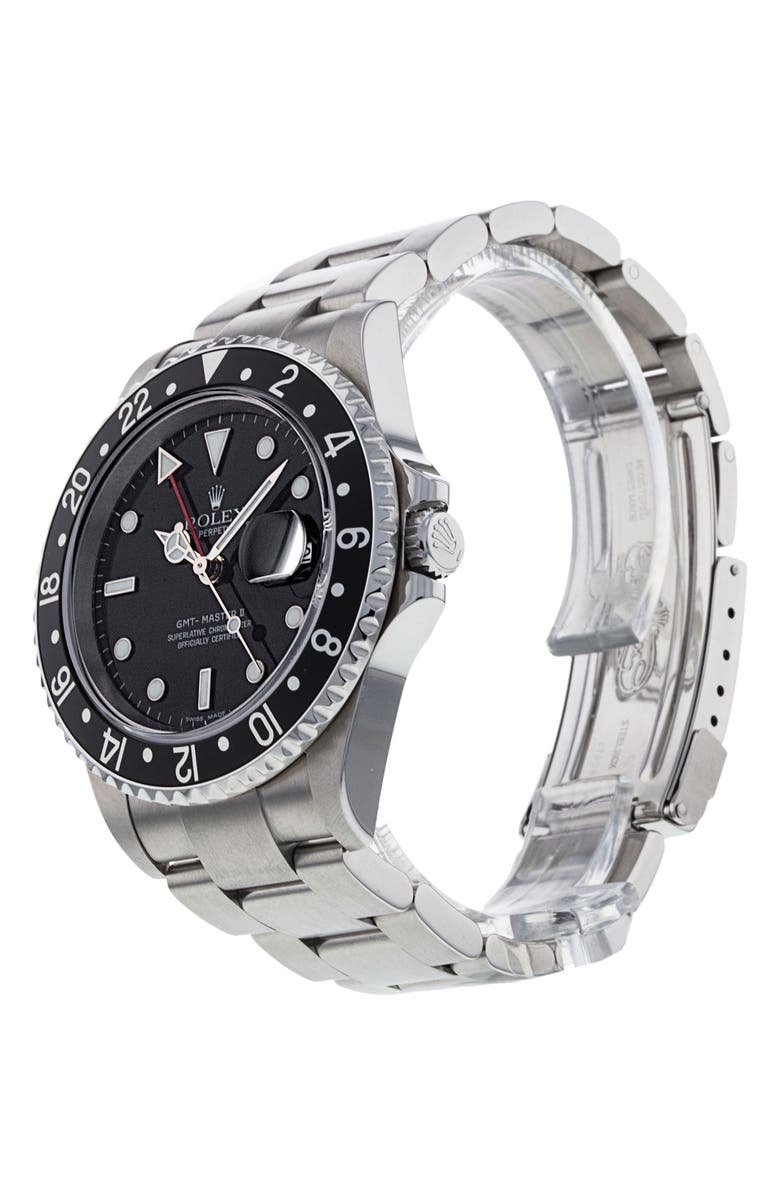Watchfinder & Co. Rolex Preowned GMT Master II Bracelet Watch, Alternate, color,