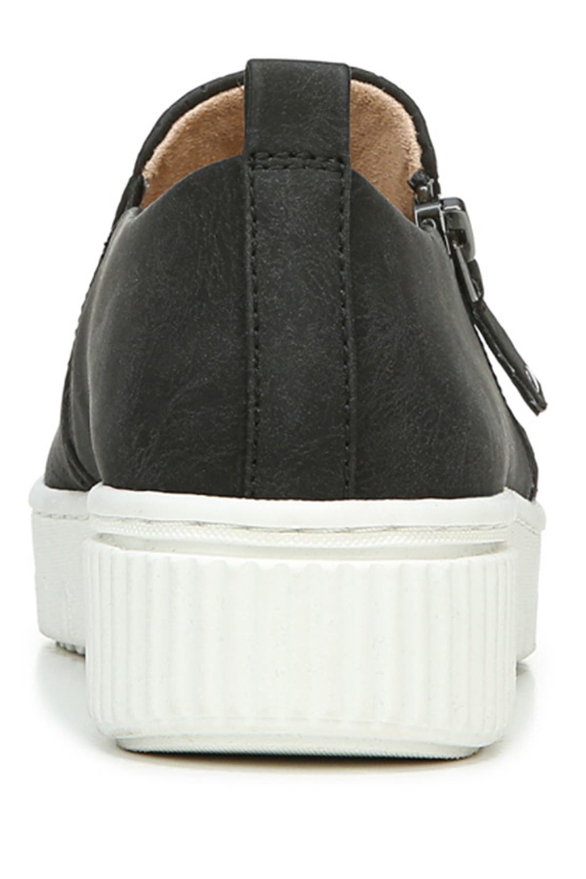 SOUL NATURALIZER Turner Perforated Platform Sneaker - Wide Width Available, Alternate, color, Black