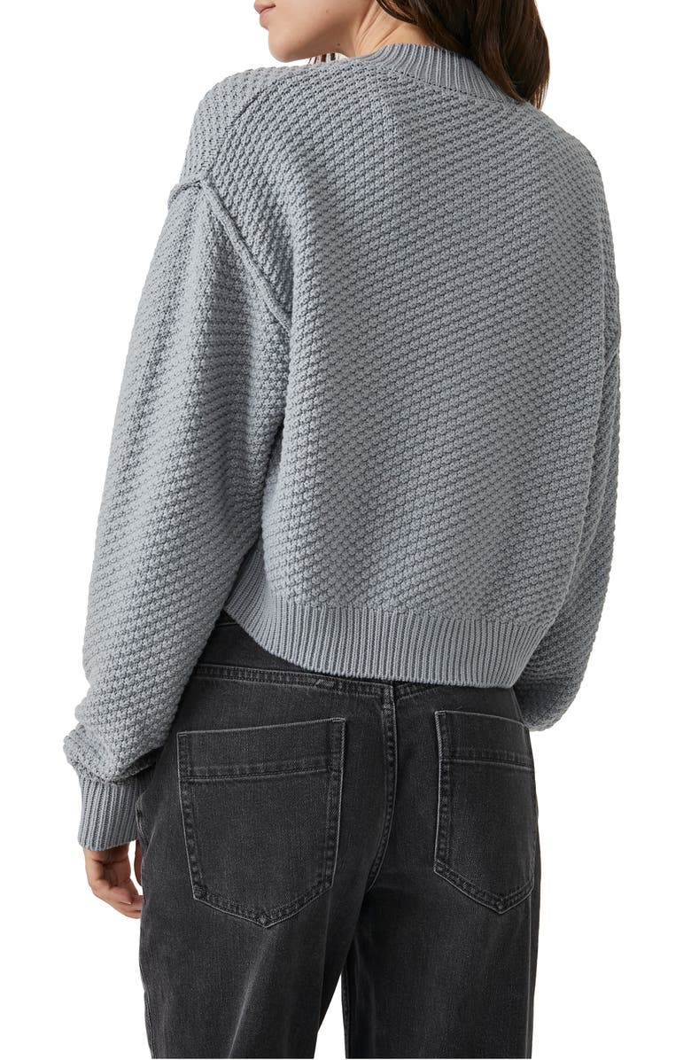 Free People Lila Crop Cardigan, Alternate, color,