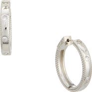 Juvell Cubic Zirconia Hoop Earrings