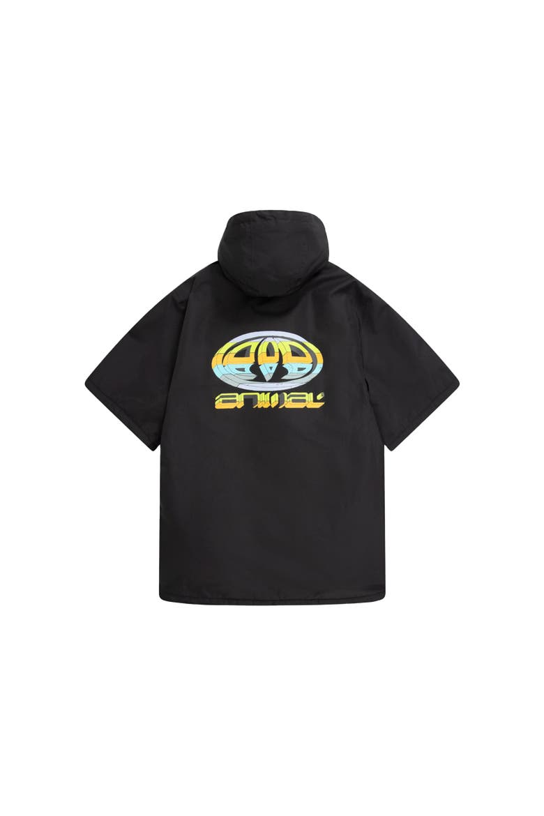 Childrens/Kids Misty Waterproof Beach Parka, Alternate, color, Black