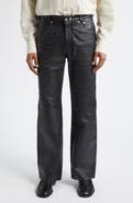 OUR LEGACY Carlson Cut Five-Pocket Leather Jeans