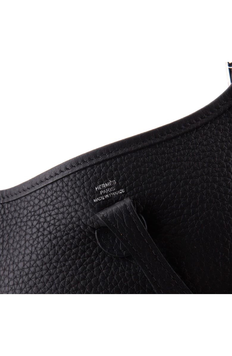Pre-Owned Hermes Evelyne Bag Gen III Clemence TPM, Alternate, color, Noir