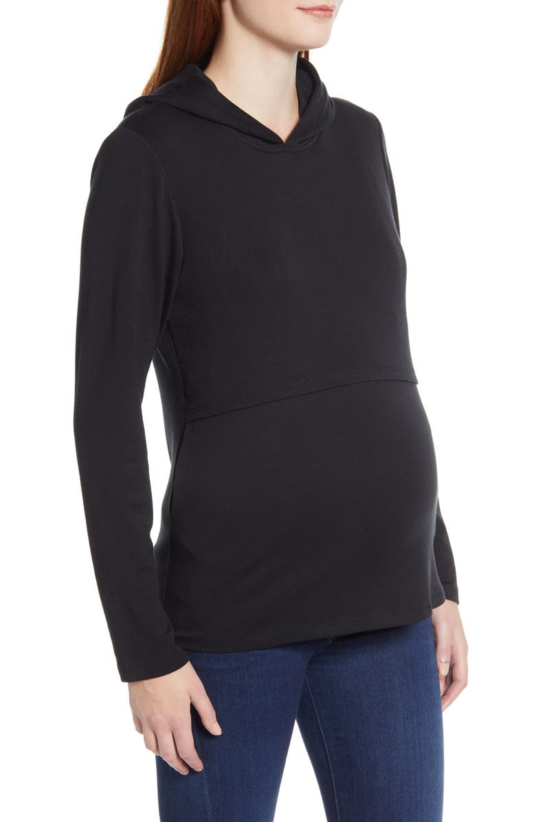 Angel Maternity Maternity/Nursing Hoodie, Alternate, color,