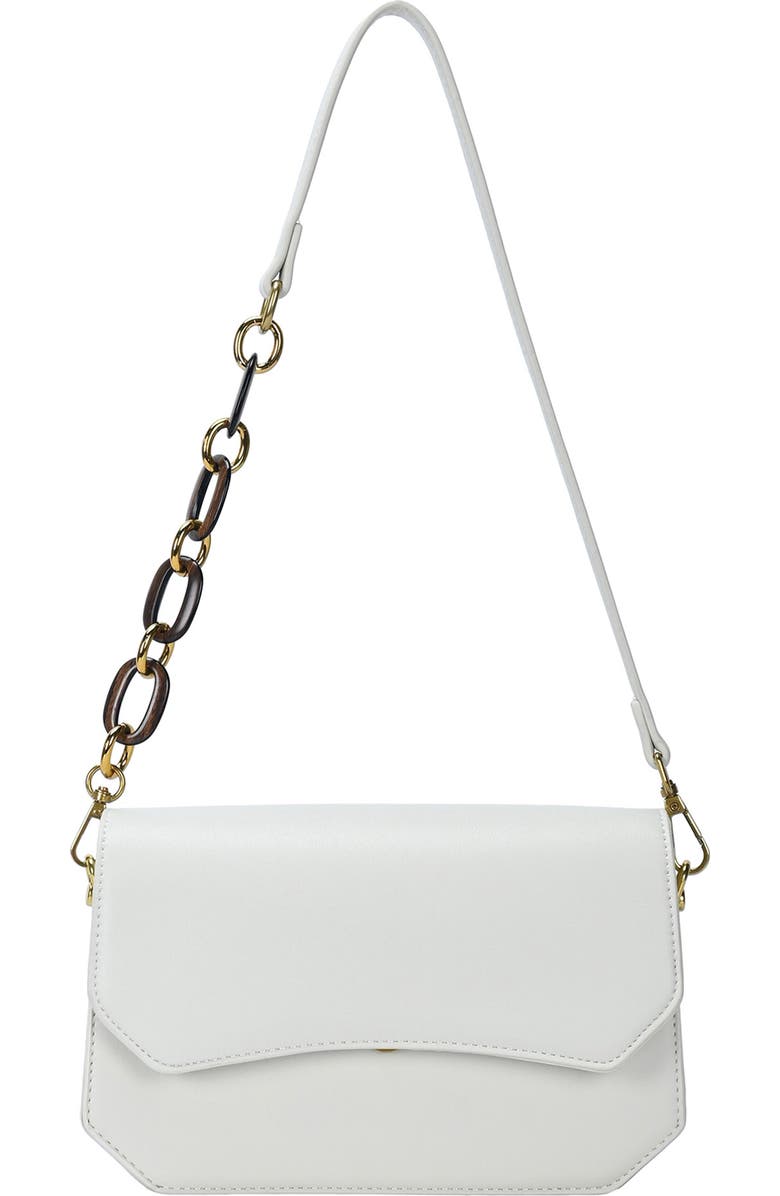 Miztique Flap Shoulder Bag, Main, color, Tofu