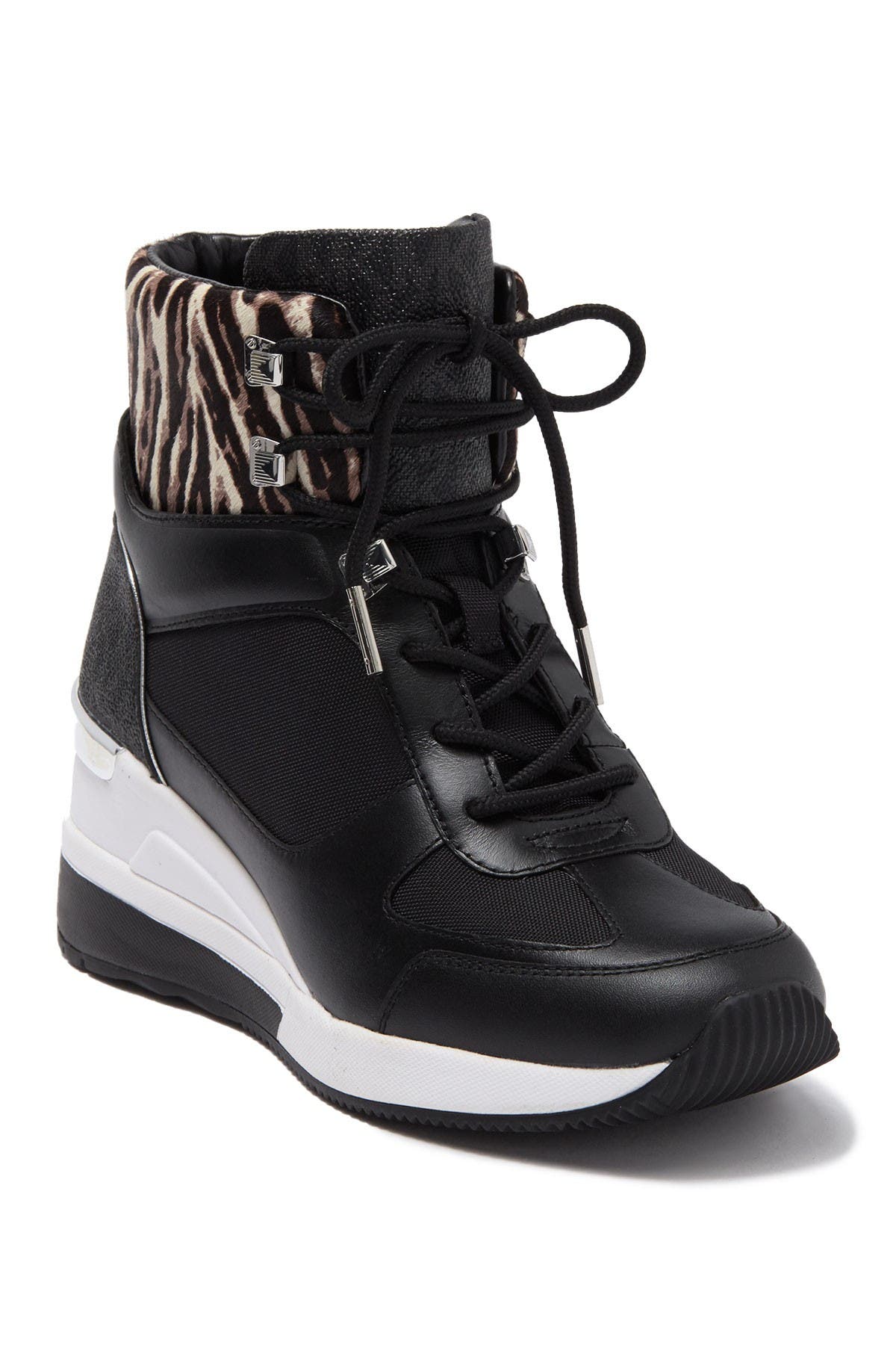 MICHAEL Michael Kors Liv Wedge Heel Bootie, Alternate, color, 