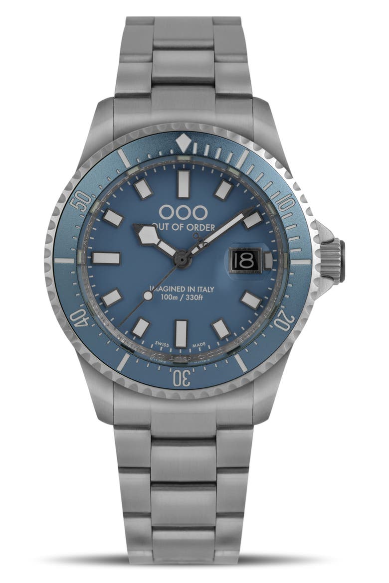 Casanova Bracelet Watch, 44mm, Main, color, BLUE MEDITERRANEO