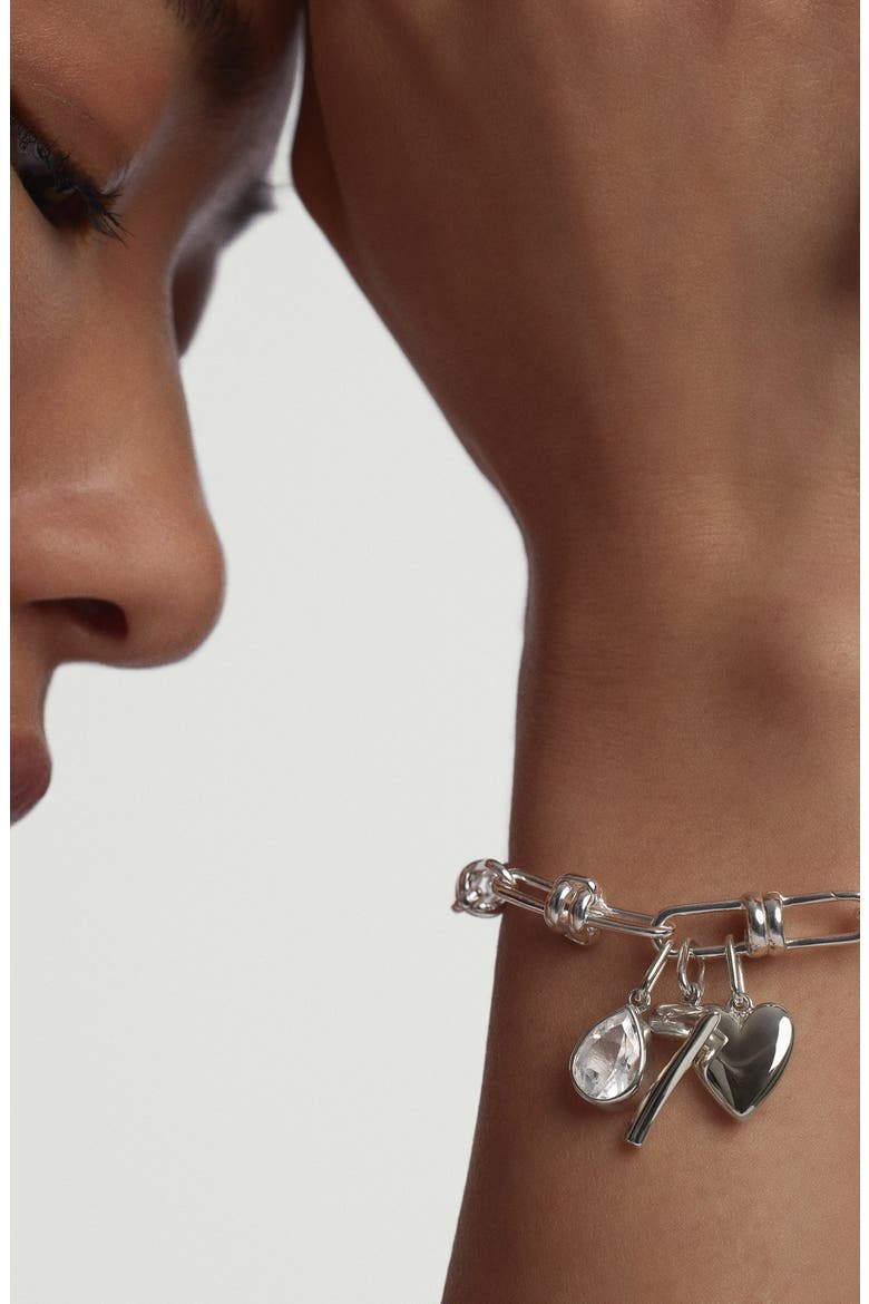 Base Chain Convertible Bracelet, Alternate, color, Sterling Silver