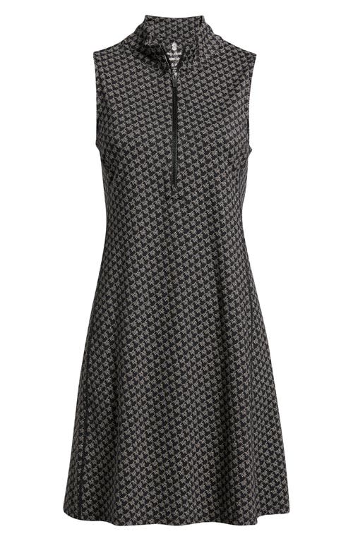 Tommy Bahama Abby Puerto Palms Sleeveless Dress In Black