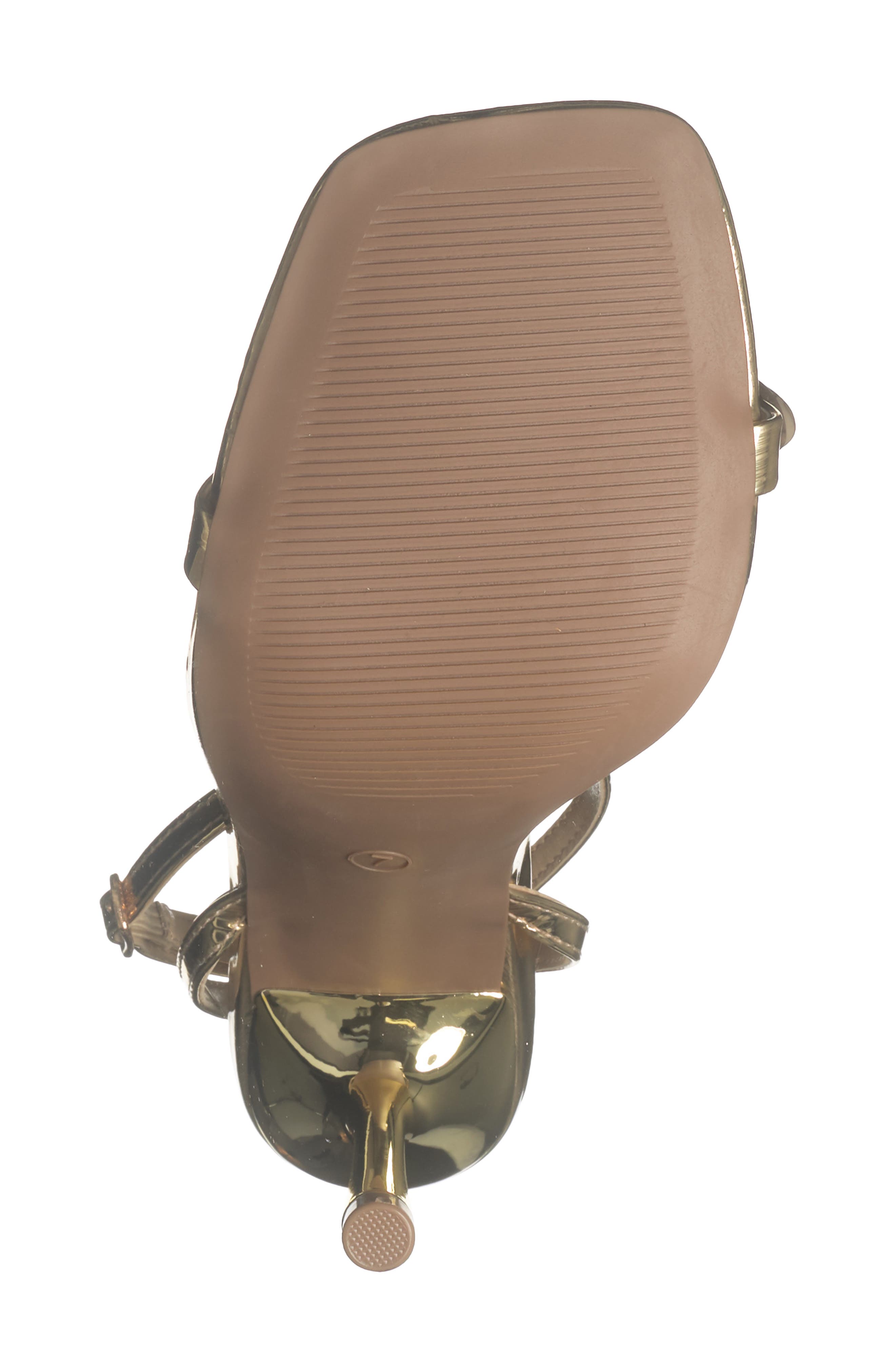 Narala Ankle Strap Sandal, Alternate, color, GOLD