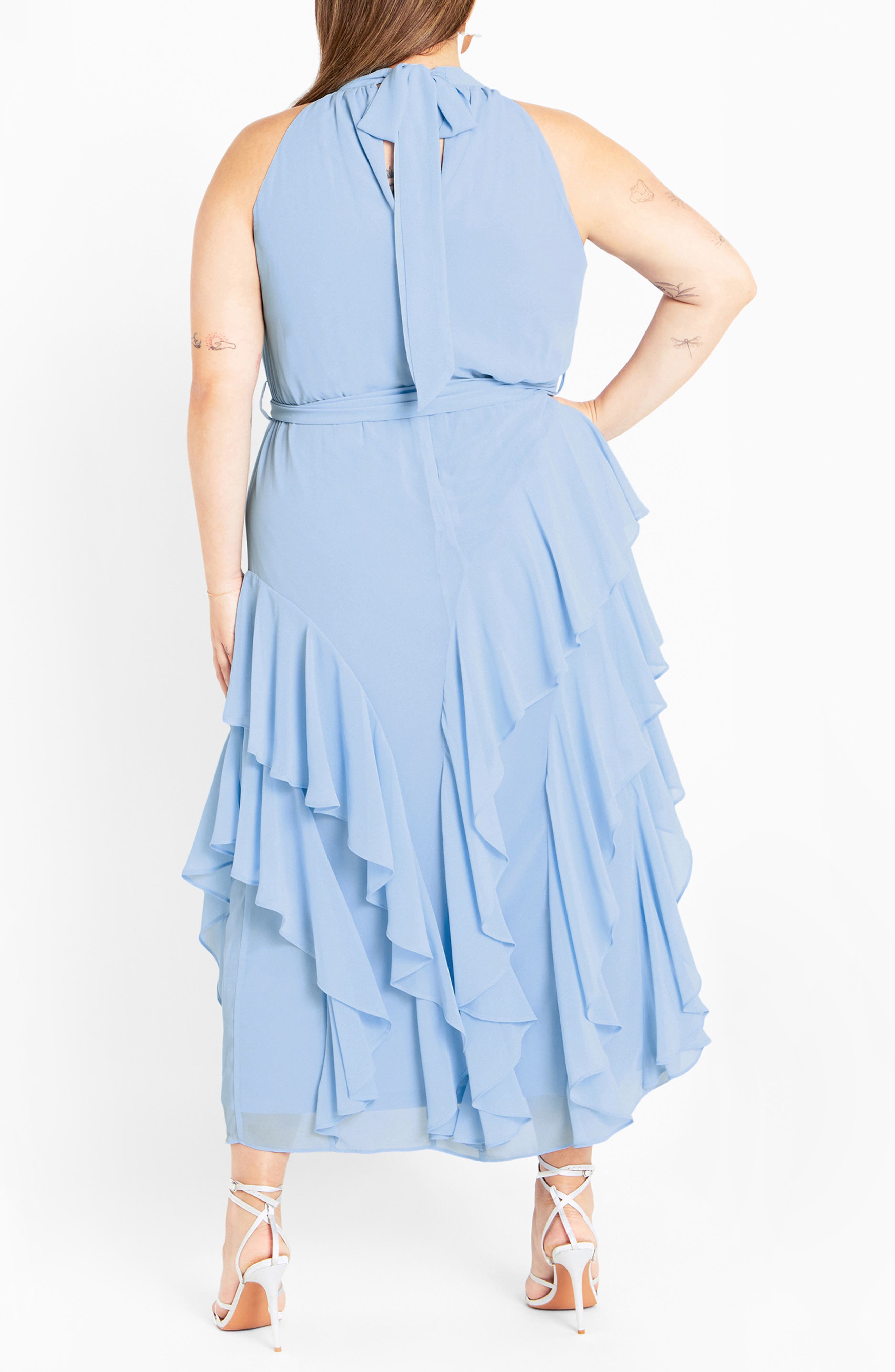 Mandy Ruffle Sleeveless Maxi Dress - image 2