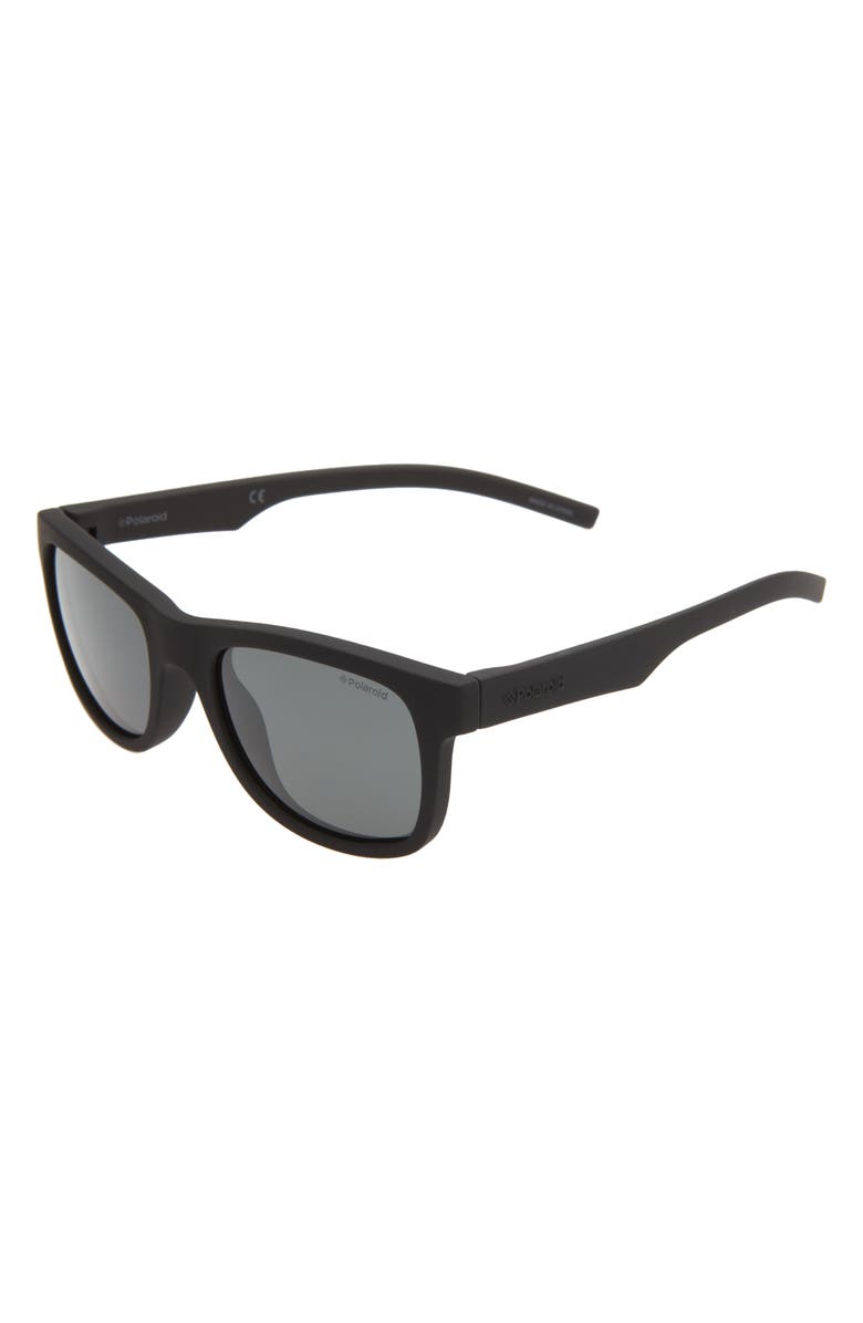 Polaroid 46mm Polarized Rectangle Sunglasses, Main, color, 