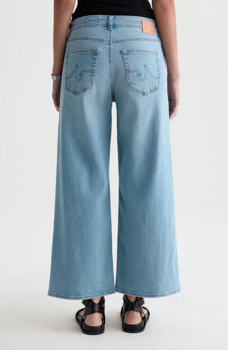 AG Saige Ankle Wide Leg Jeans, Alternate, color, Brix