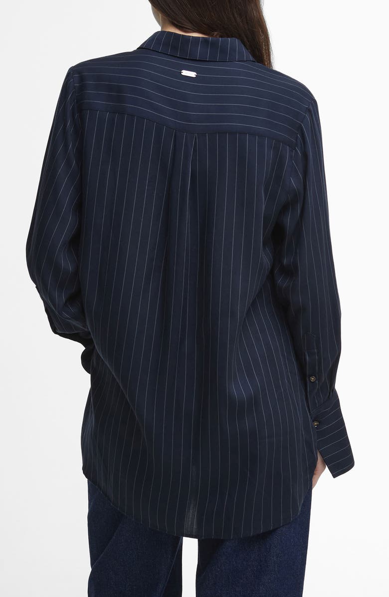 Barbour Carrie Pinstripe Button-Up Shirt, Alternate, color,