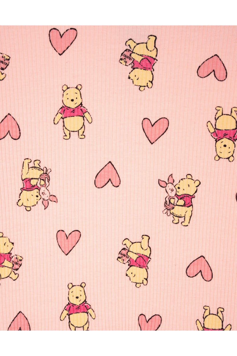 Winnie the Pooh Ribbed Long Sleeve Tee and Pants Set, Alternate, color, Pink Heart Pooh