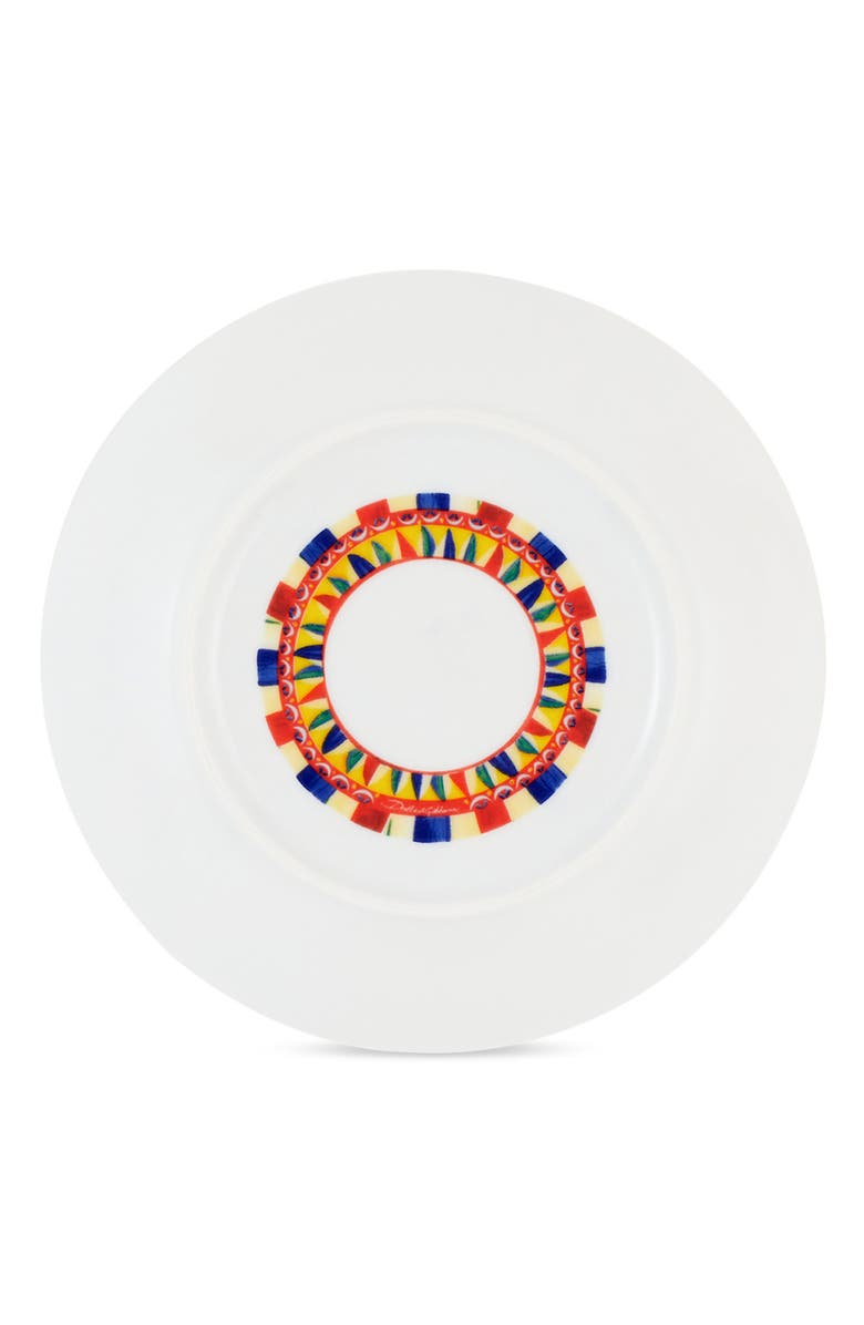 Dolce&Gabbana Carretto Lemon Set of 2 Dessert Plates, Alternate, color, Yellow
