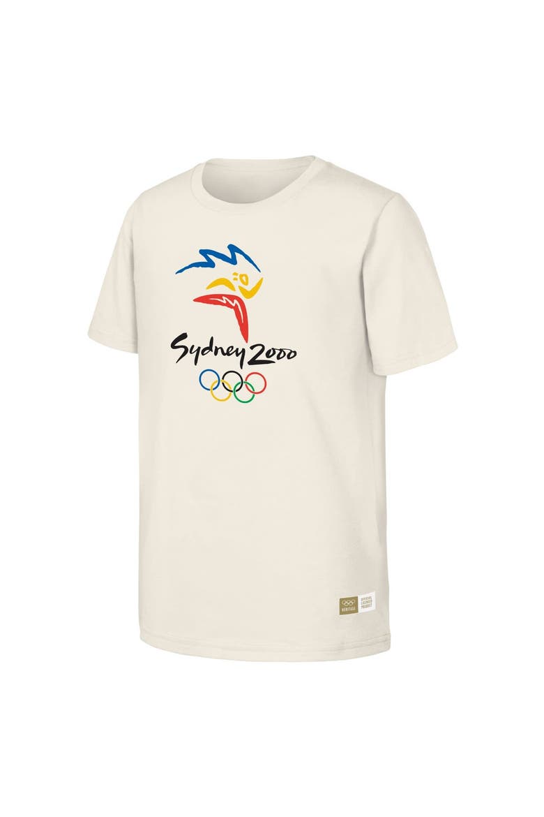 Men's  Natural 2000 Sydney Games Olympic Heritage T-Shirt, Alternate, color, Natural