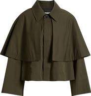 FRAME The Paddock Cape Jacket