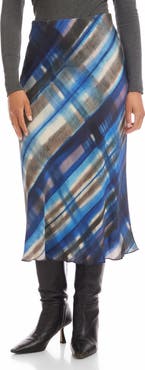 FIFTEEN TWENTY Mia Print Midi Skirt