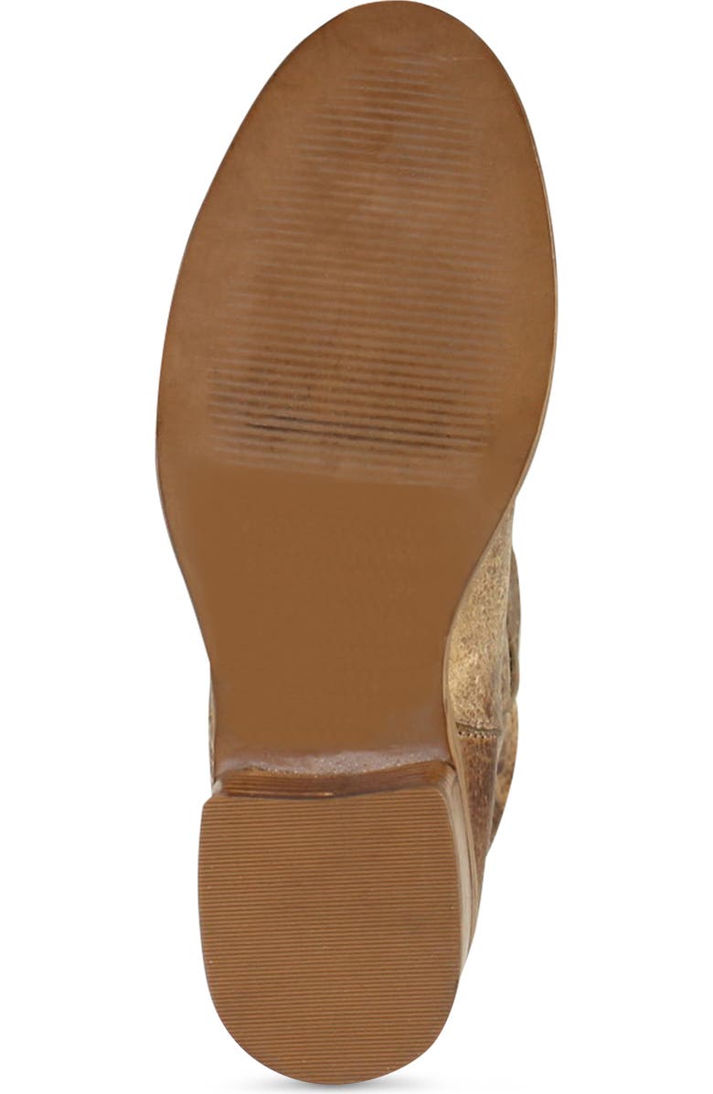 Diba True WEST HAVEN Pull-On Distressed Leather Western Boots, Alternate, color, Tan