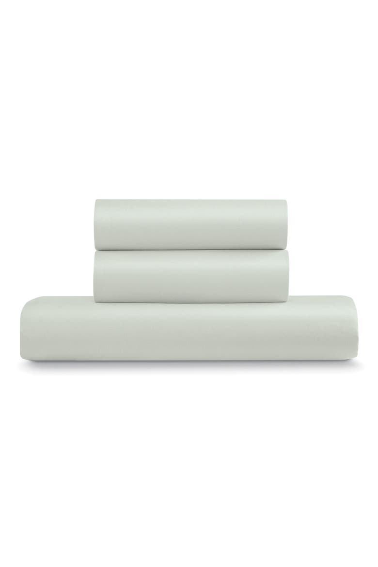 Triple Brushed Duvet Cover & Sham Set, Main, color, SAGE