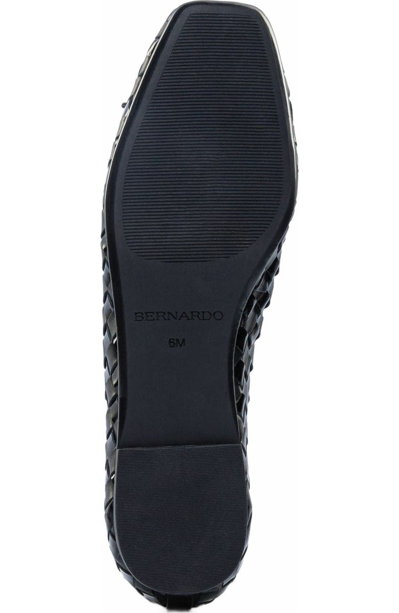 Bernardo Footwear Gwynn Woven Ballet Flat, Alternate, color,