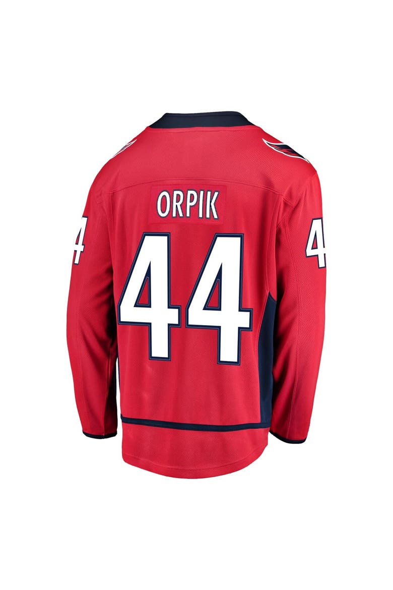 Men's Fanatics Branded Brooks Orpik Red Washington Capitals Breakaway Home Player Jersey, Alternate, color, Red