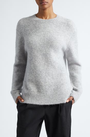 【Cozy Winter Outfit】Vince Off-The-Shoulder Alpaca-Blend high quality Sweater