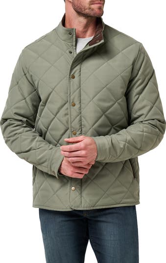 TravisMathew Highlander Quilted Twill Jacket | Nordstrom
