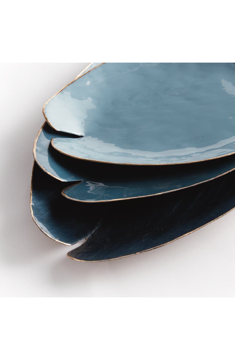 Napa Home & Garden Camden Decorative Trays Set of 3, Alternate, color, Blue