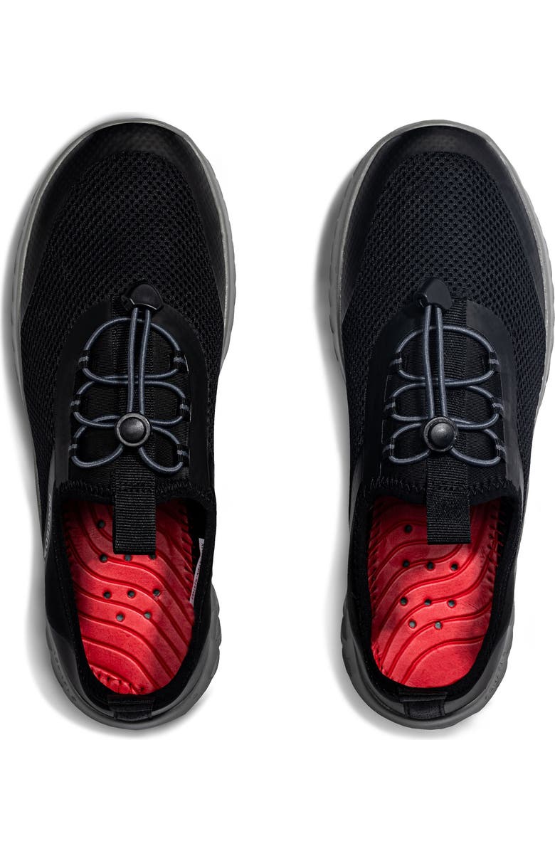 RUGGED SHARK Mens Cay Water Shoes, Alternate, color, Black