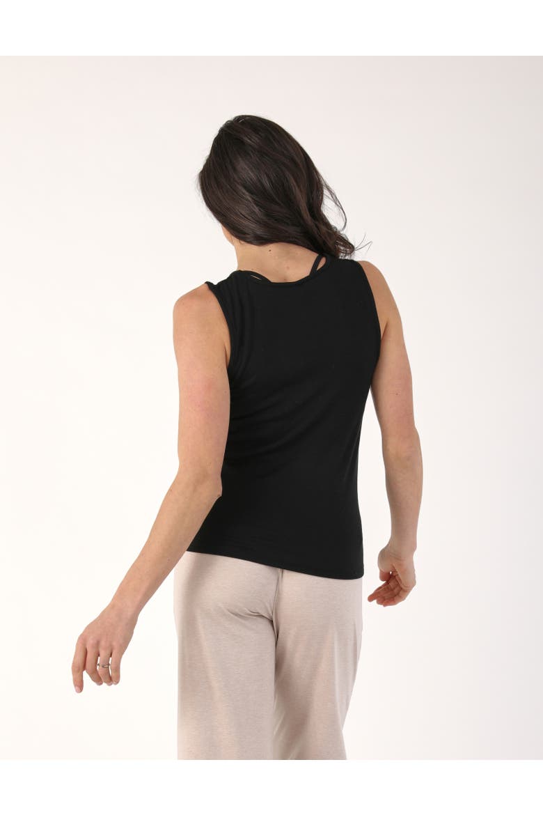 Cassie Tank, Alternate, color, Black
