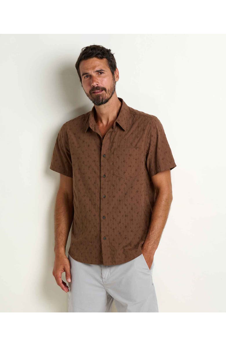 Toad & Co Airscape Embroidered Shirt, Main, color, Earth