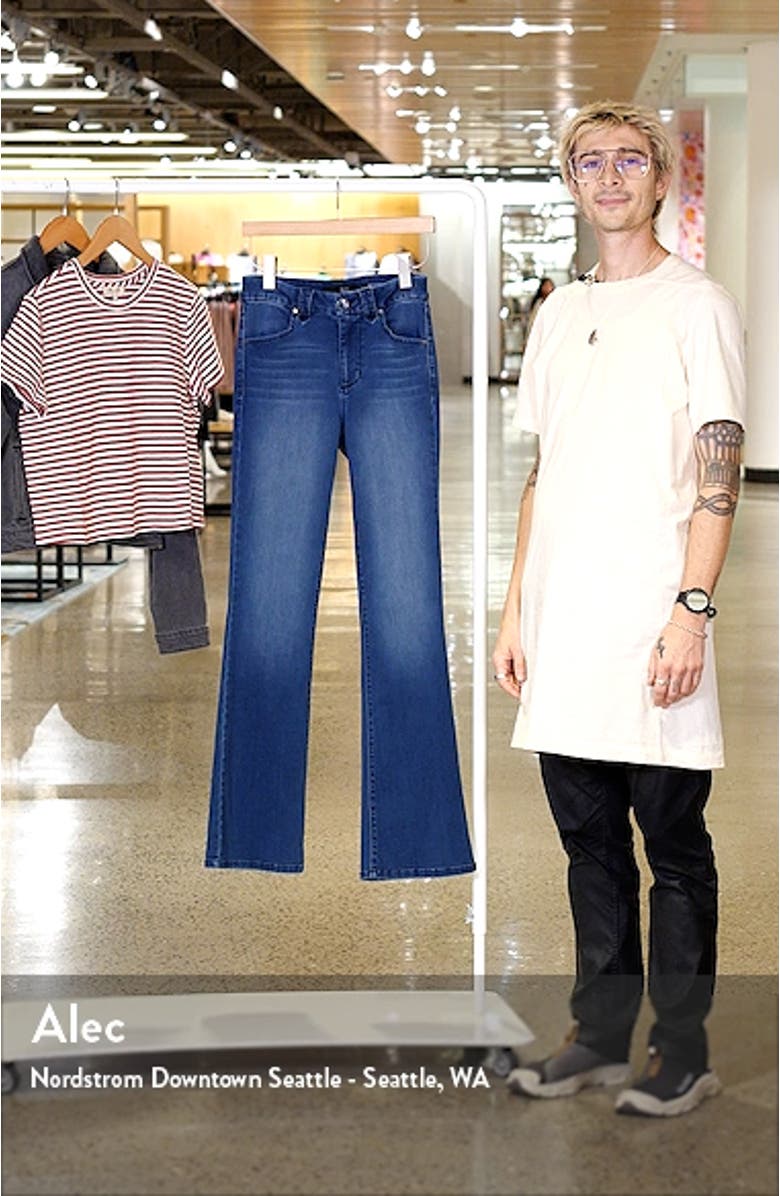 Better Butter High Waist Slim Bootcut Jeans, sales video thumbnail