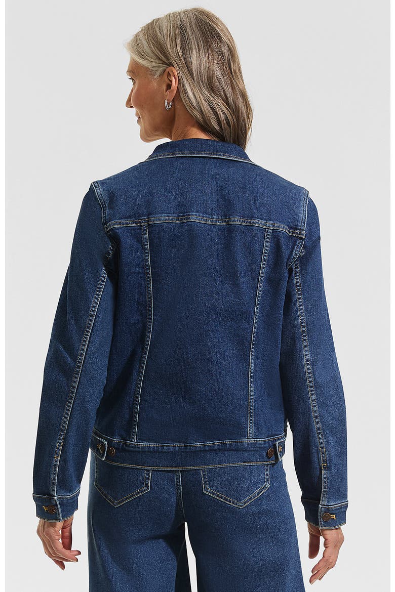 Denim Trucker Jacket, Alternate, color, Crawford Wash
