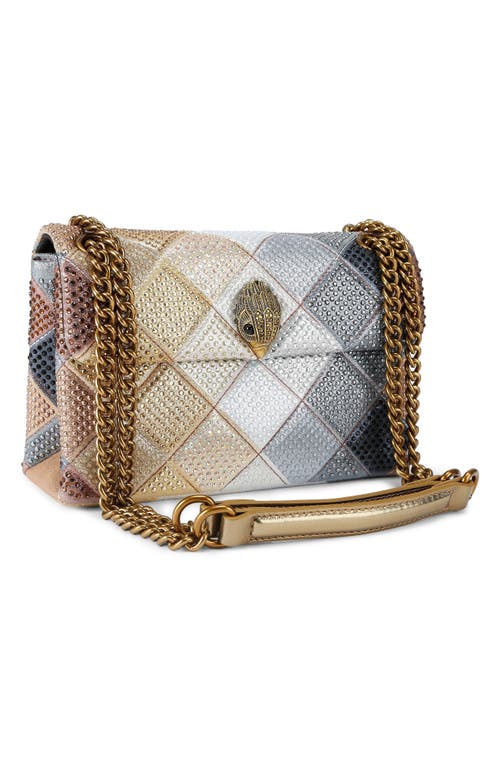 Kurt Geiger London Medium Kensington Convertible Shoulder Bag In Gray