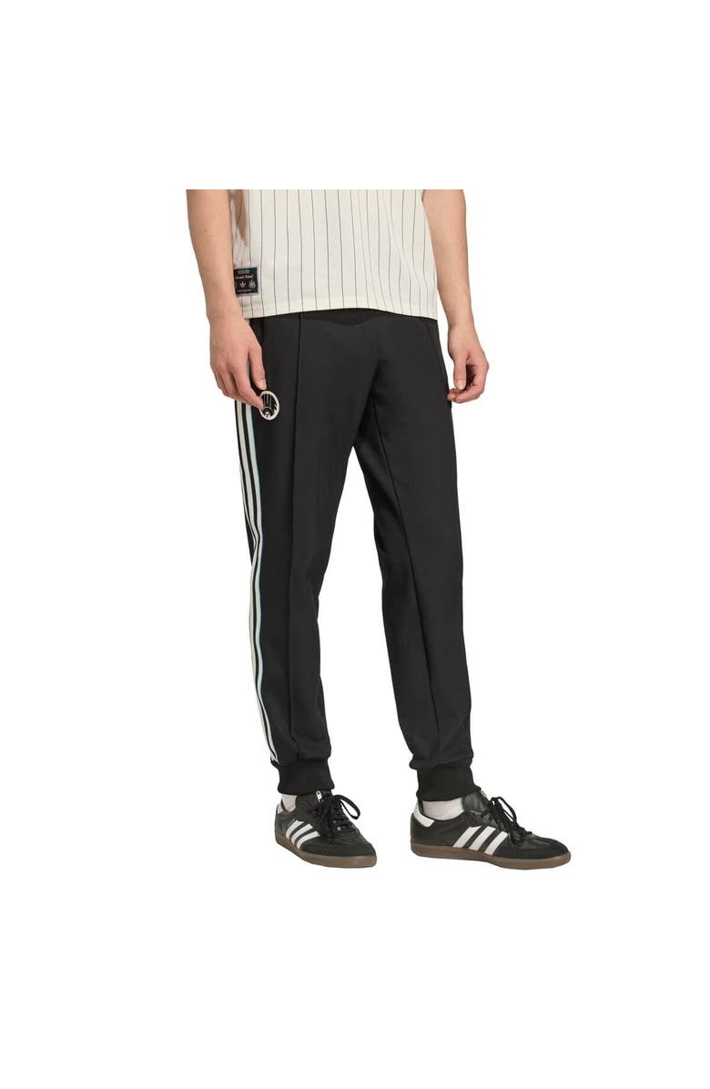 adidas Men's adidas Black Newcastle United Lifestyler Track Pants, Main, color, 